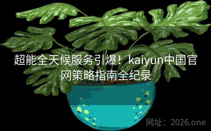 超能全天候服务引爆!kaiyun中国官网策略指南全纪录 超能全天候服务引爆!kaiyun中国官网策略指南全纪录