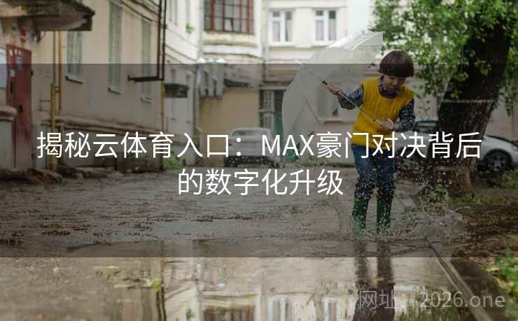 揭秘云体育入口：MAX豪门对决背后的数字化升级