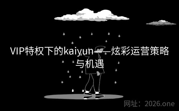 VIP特权下的kaiyun——炫彩运营策略与机遇